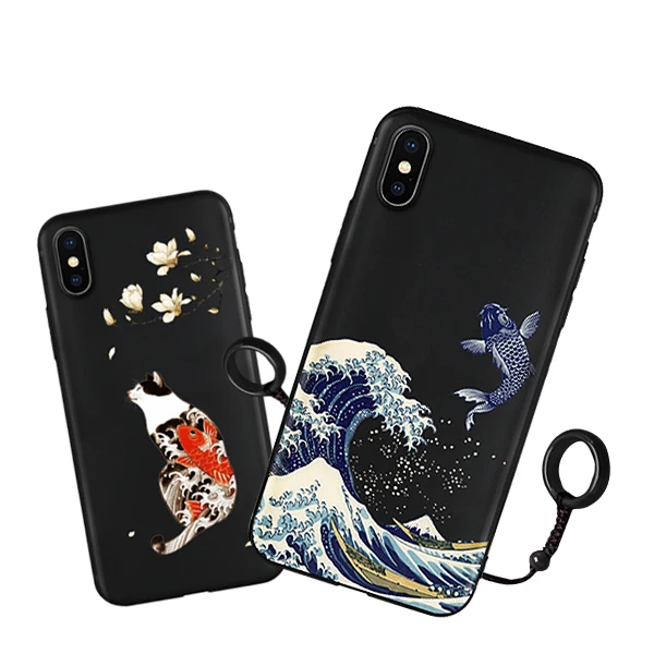Чехол для iPhone XR XS 10S Max X 3D рельефный матовый мягкий задний Официальный чехол r s Xr