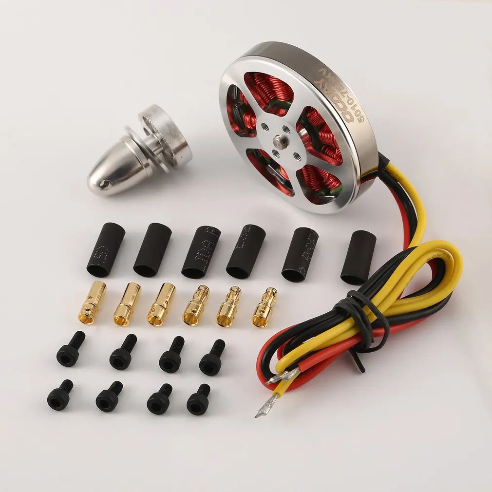 OCDAY 5010 360V /750KV алюминиевый бесщеточный двигатель с высоким крутящим моментом для