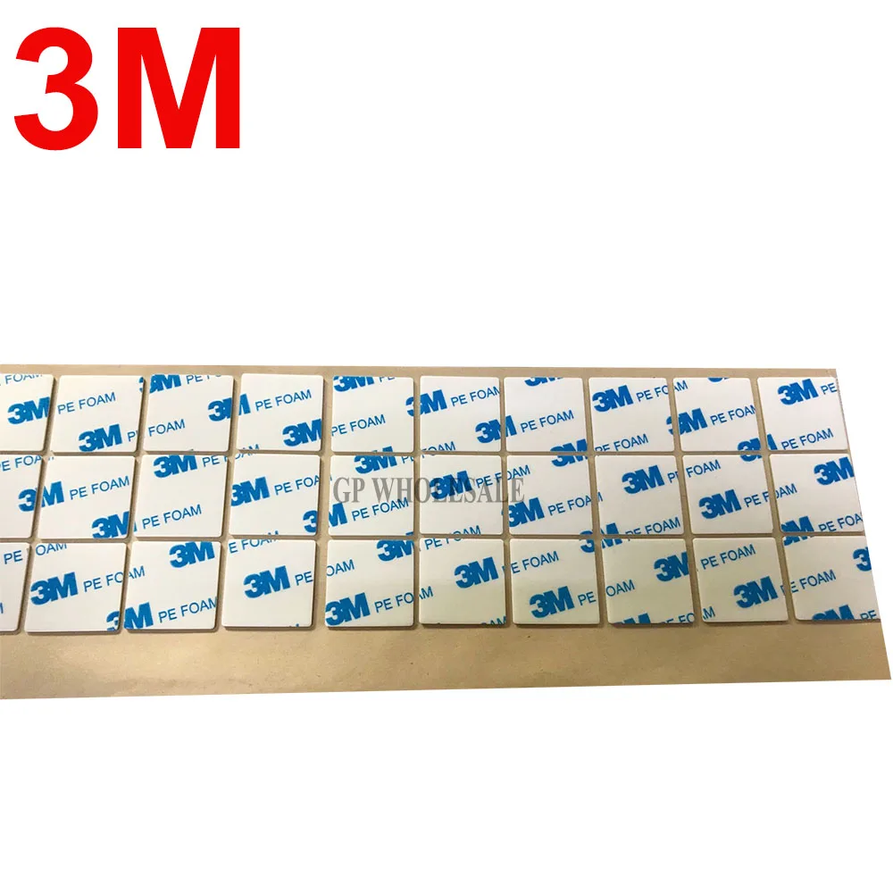3M 1600T PE пенопластовая Двухсторонняя клейкая лента 1 мм толстая белая лента/белый