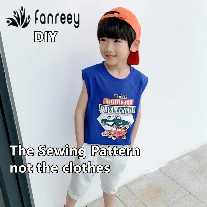 Выкройки одежда для мальчика жилет резки рисунок Швейные шаблон DIY WW T1015|Швейные