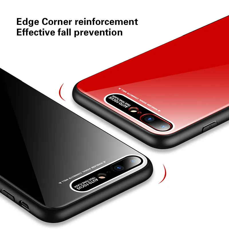 Модный защитный чехол для телефона Samsung galaxy S8 9 10 Plus 2 в 1 из ТПУ + ПК Note 8 плексигласа