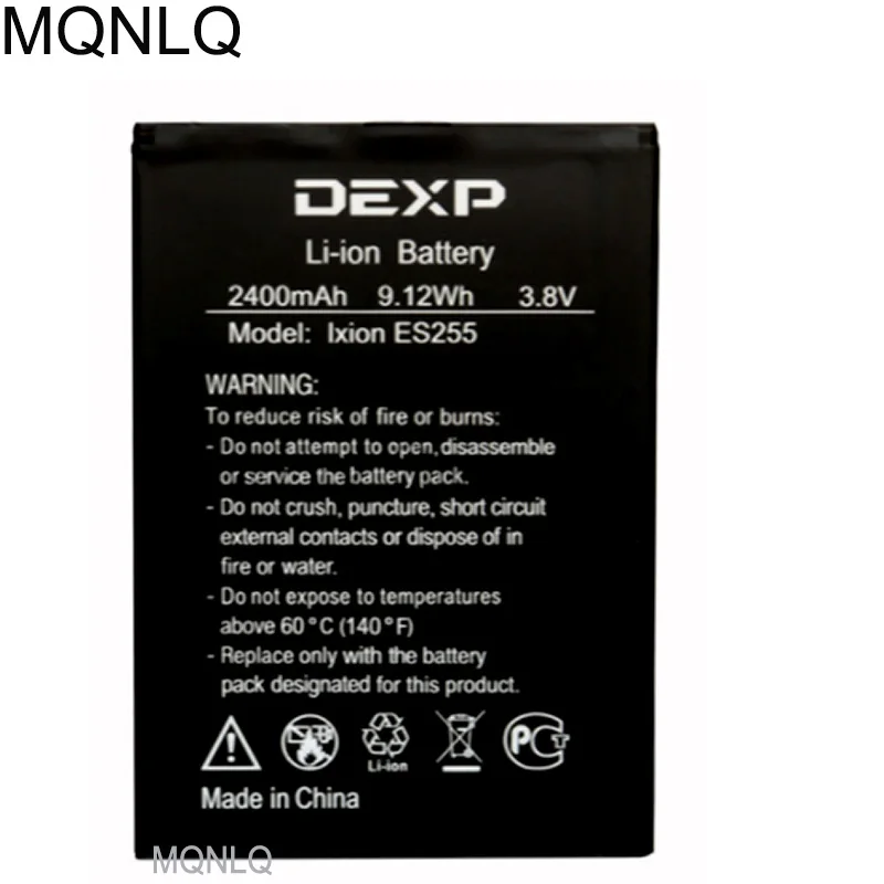 

Аккумулятор 3,8 в 2400 мА · ч для DEXP Ixion ES255