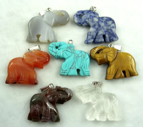 

6 шт., бирюзовый кварцевый кристалл, тигровый глаз