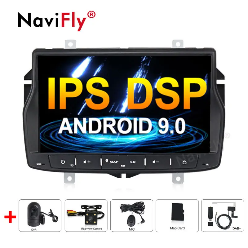 Бесплатная доставка! 8 &quotAndroid 9 0 IPS DSP автомобильный радиоприемник видео плеер GPS