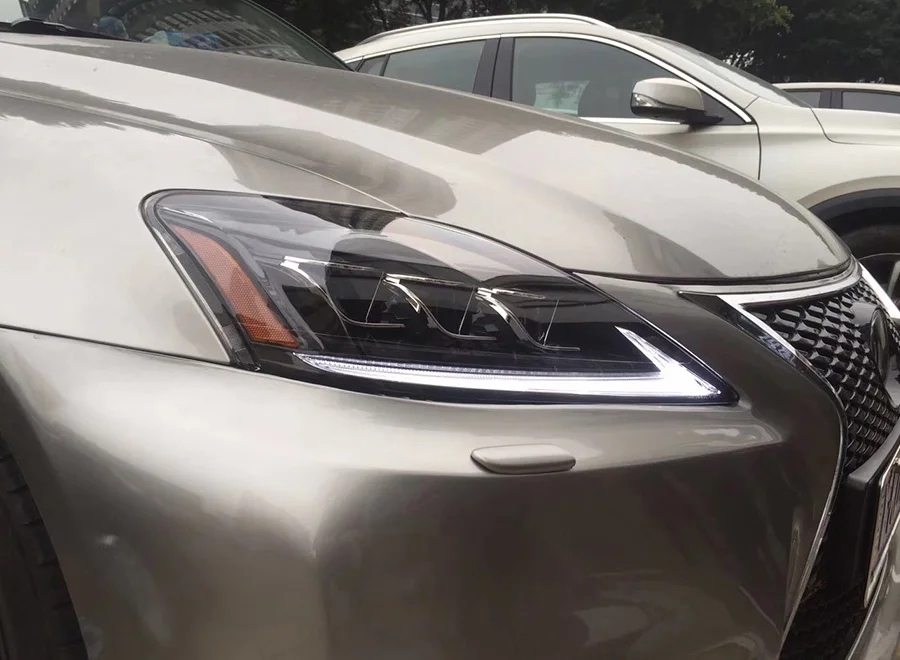 Авто. PRO головной светильник s для Lexus IS250 IS350 06-13 автомобильный Стайлинг bi xenon объектив светодиодный светильник направляющий DRL H7 Ксеноновые фары для Lexus IS250