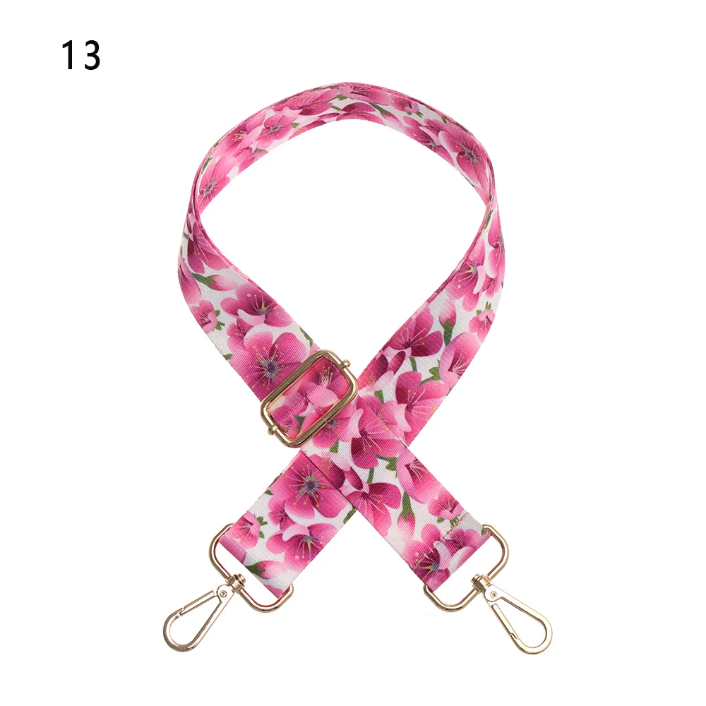 13 B 1 шт. нейлоновая цветная сумка на ремне аксессуары для женщин Радужная Регулируемая Вешалка на плечо сумка на ремне Декоративная Сумка на цепочке - Цвет: 13 B