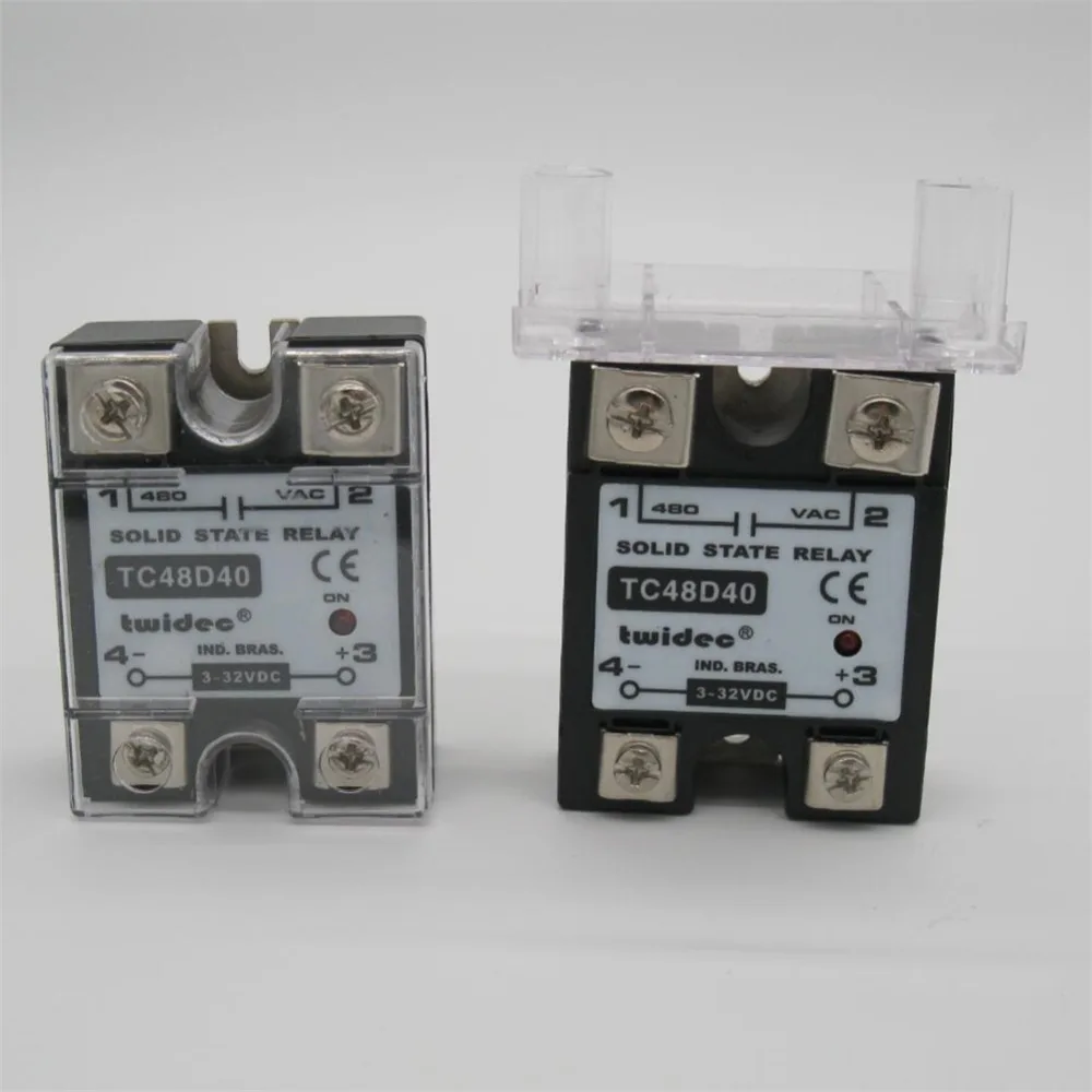 Промышленные твердотельные реле SSR40DA SSR 40DA производитель 40A ssr вход 3 32VDC выход 24