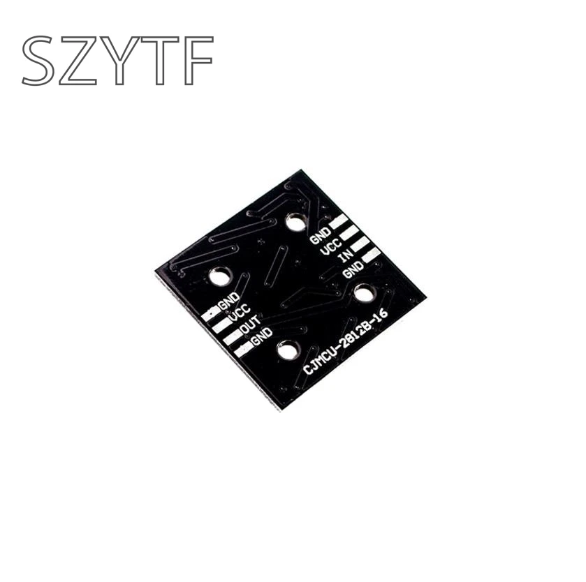 WS2812B 4*4 бит RGB светодиодный полноцветный привод 16 бит огни макетная плата CJMCU2816