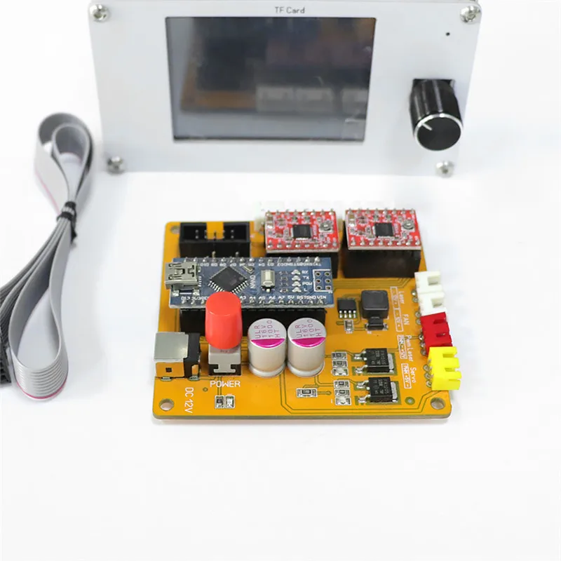 2 оси GRBL USB порт гравировальный станок с ЧПУ Плата управления лазерным станком