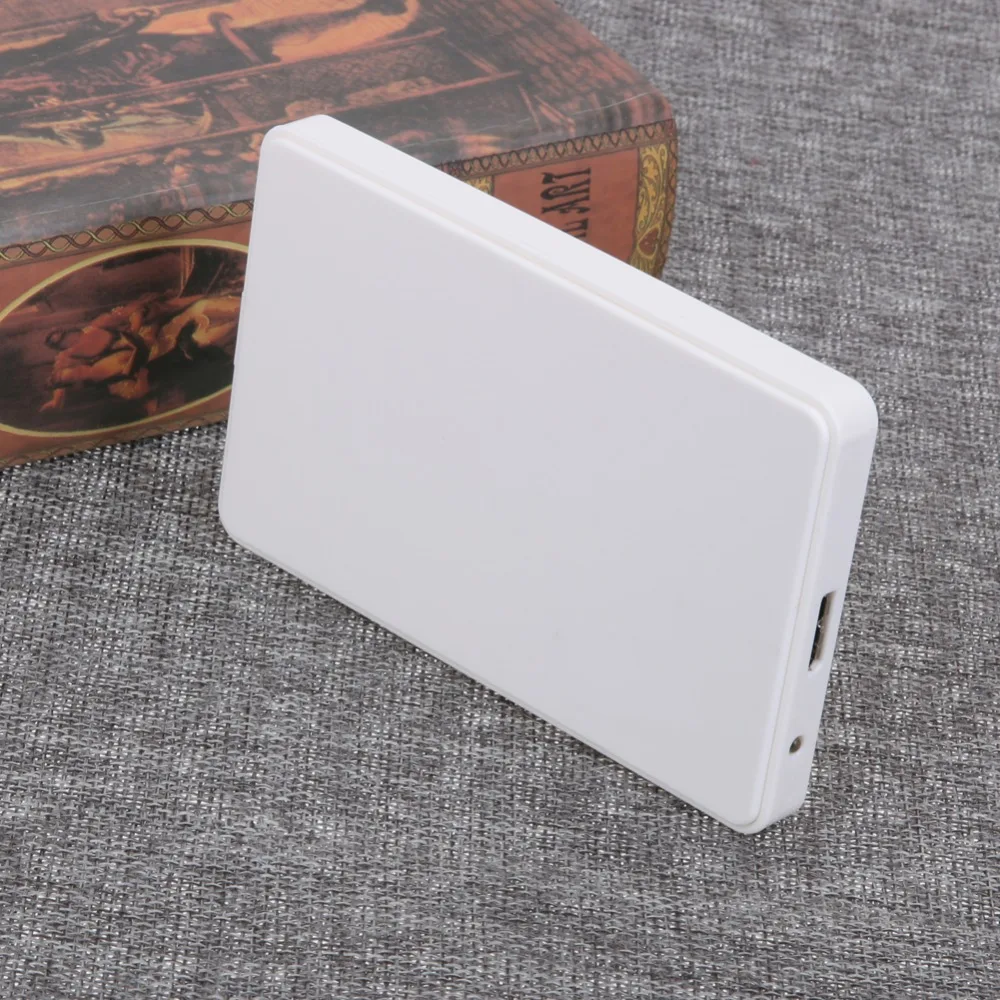Белый 2 ТБ Мобильный HDD корпус Чехол 2," дюймовый USB 3,0 для SATA HDD жесткий диск Внешний корпус чехол Высокое качество HDD коробка