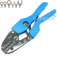 ratchet crimping tools for non insulated cold naked terminal block 0 5 16mm%c2%b2 cable lug electrical crimping pliers an 0516