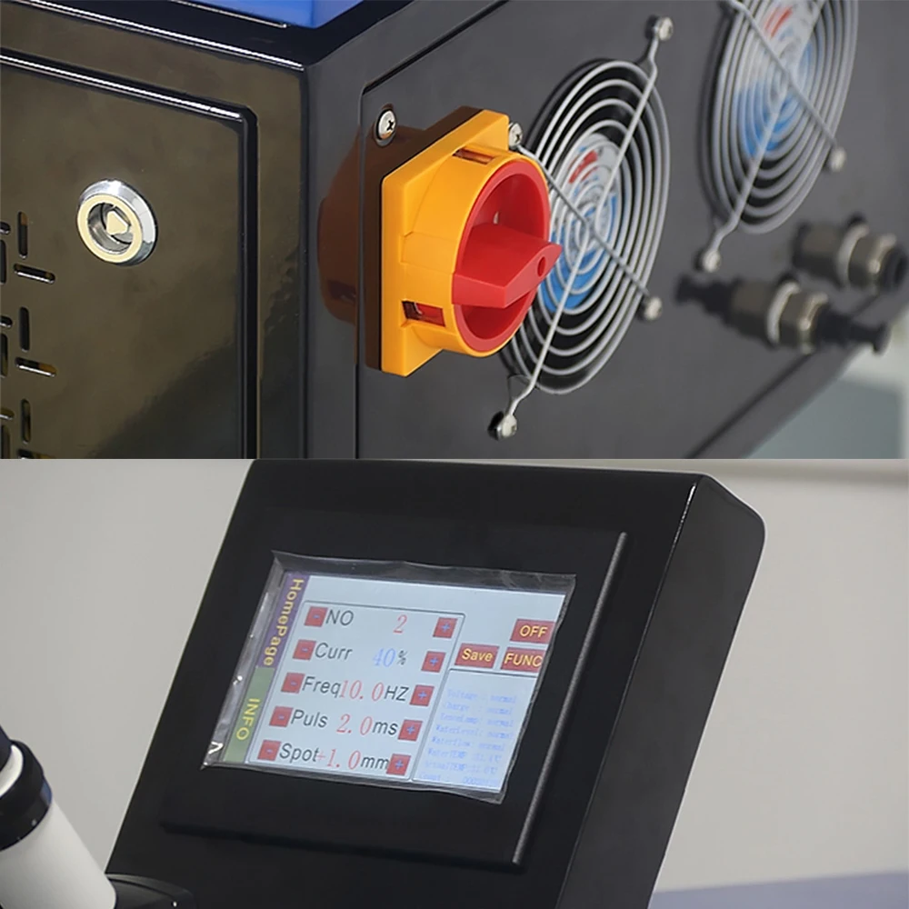 Настольный ручной аппарат для лазерной сварки золотых и серебряных ювелирных