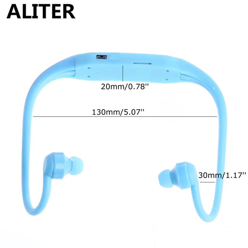 ALITER новые спортивные наушники для бега, MP3 плеер, FM гарнитура, петля gai