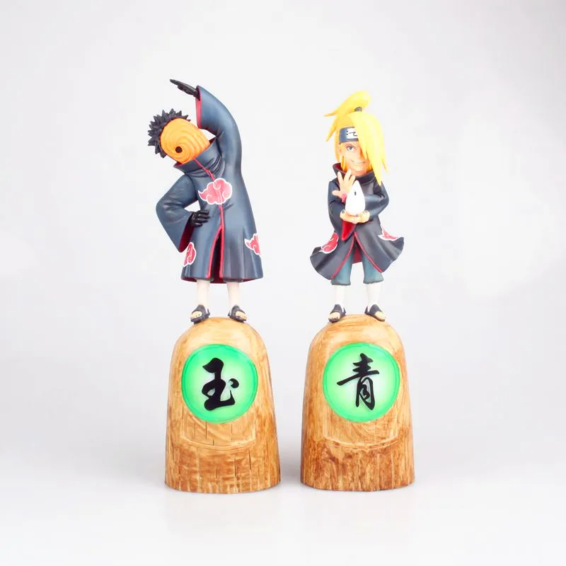 24 см аниме Naruto Shippuden Nagato Akatsuki Deidara Tobi фигурка Наруто Модель Коллекционная