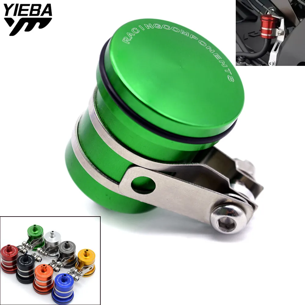 

CNC Motorcycle Brake Fluid Reservoir Clutch Tank Oil Fluid Cup for kawasaki ER6F ER6N ER 6N 6F VERSYS 1000 ZZR600 VN1600 GSXR600