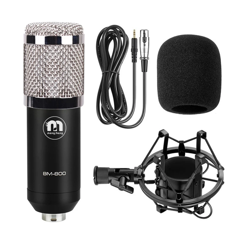 BM 800 микрофон Professional конденсаторный bm800 стенд Pop штатив с фильтром для микрофона