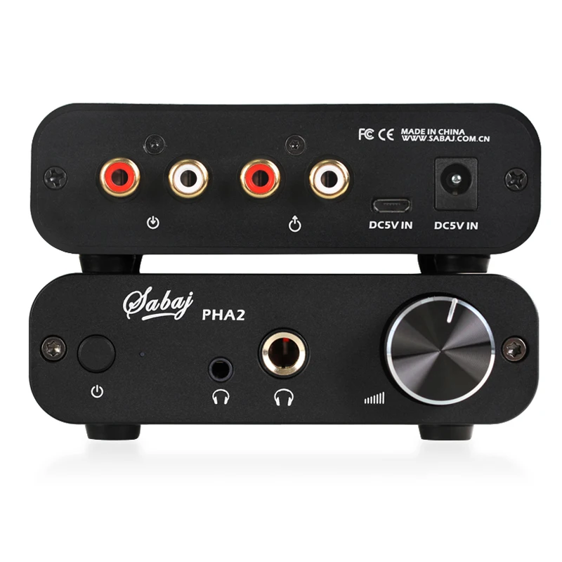 

Sabaj Audio RCA Headphone Amplifier PHA2 Portable Home Mini Amplificateur Hifi Headset Earphone AMP DAC