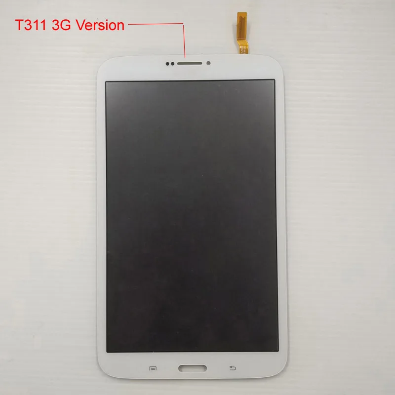 ЖК дисплей для samsung Galaxy Tab 3 8 0 SM T310 экран T311 сенсорный дигитайзер стекло в
