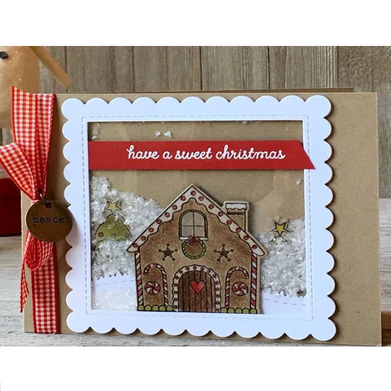 Christmas Clear Stamps Set Stunning Cosmos Seal DIY Scrapbooking Album Craft Decor Transparent Stempels Silicone New 2019 | Дом и сад
