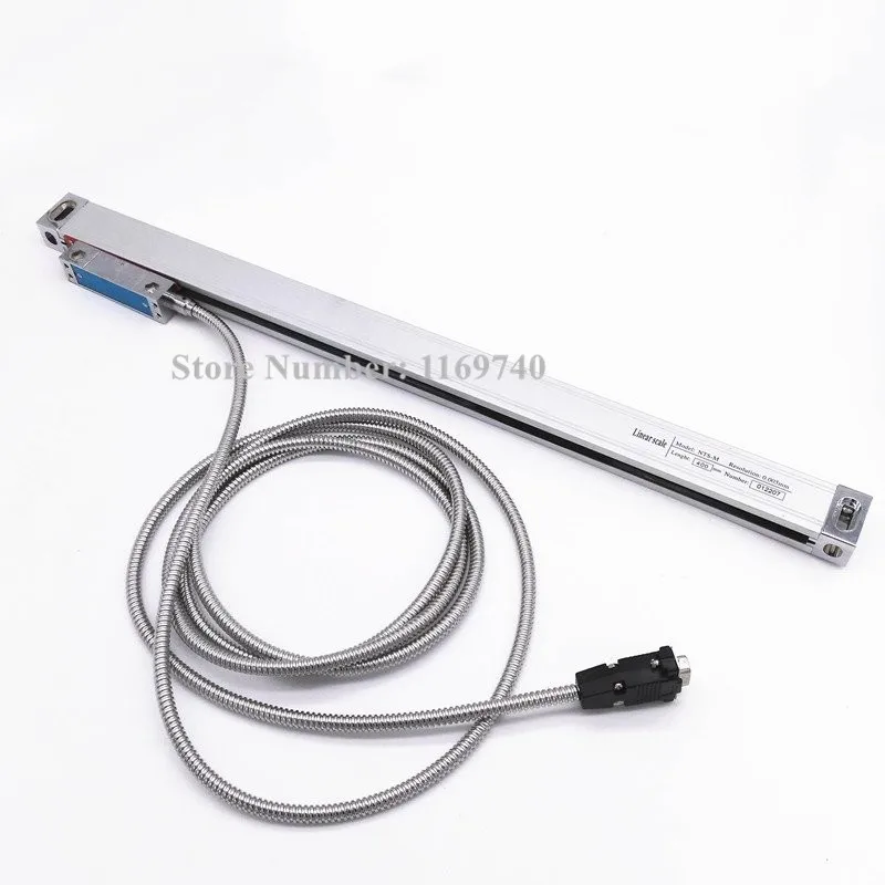 

High precision Linear encoder 5micron linear scale 550 600 650 700 750 800 850 900 950mm optical linear ruler free shipping