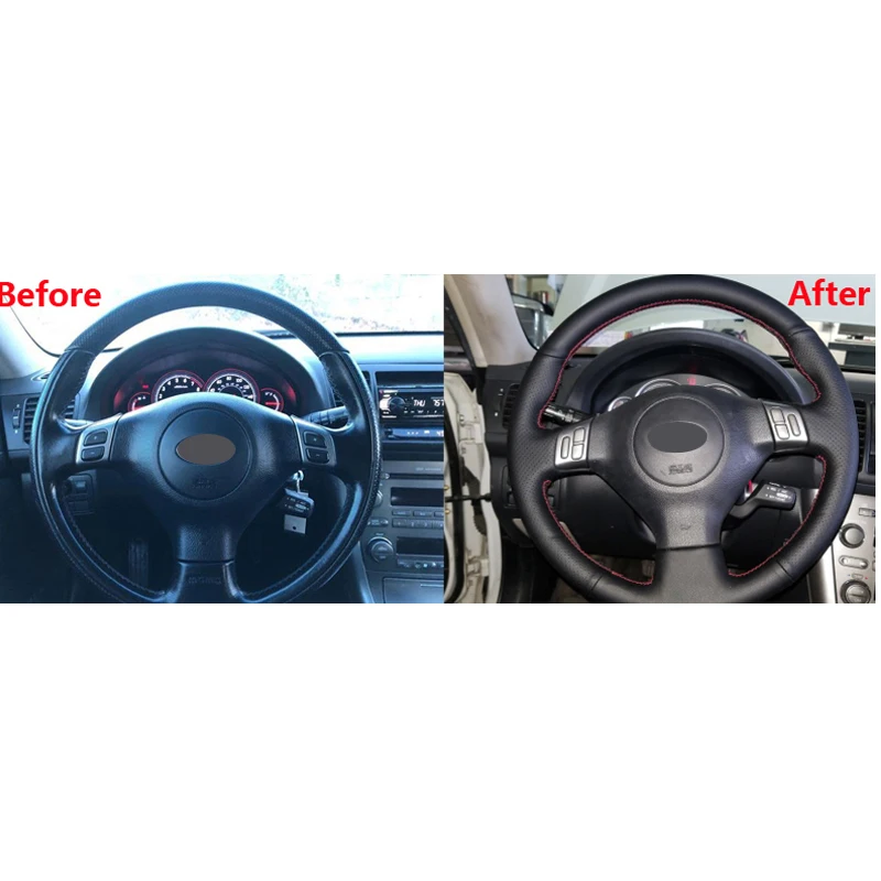 MEWANT для Subaru Forester 2004 2006 Outback 2005 Legacy искусственная кожа аксессуары|car steering wheel