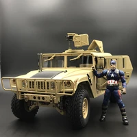 u s 4x4military vehicle m1025 humvee 110 rc metal chassis off road vehicle car hg p408 upgraded light sound function