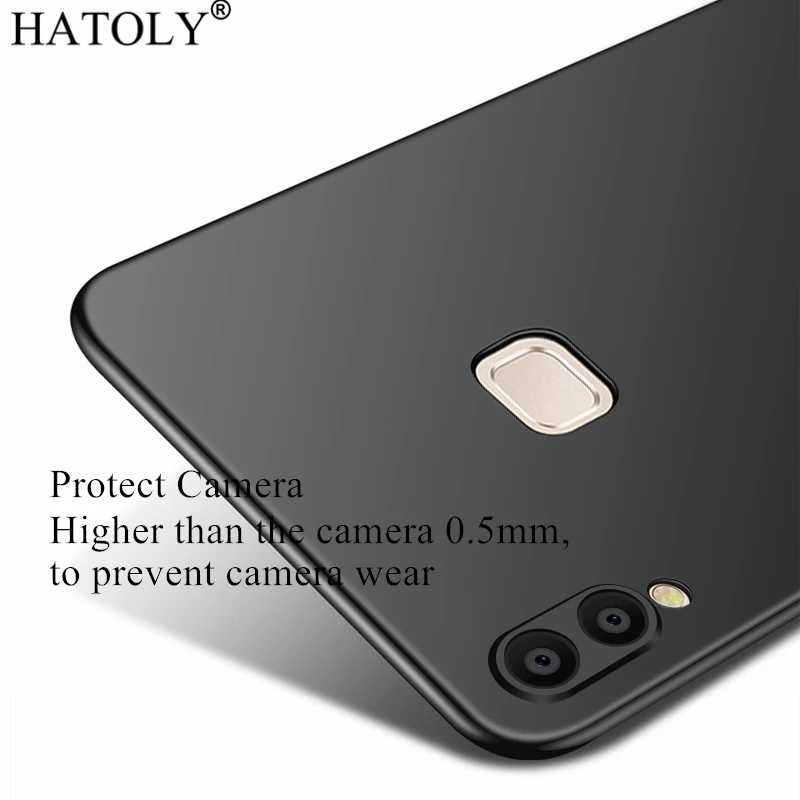Гладкий Чехол для BBK Vivo V9 чехол Y85 ультратонкий жесткий защитный из поликарбоната