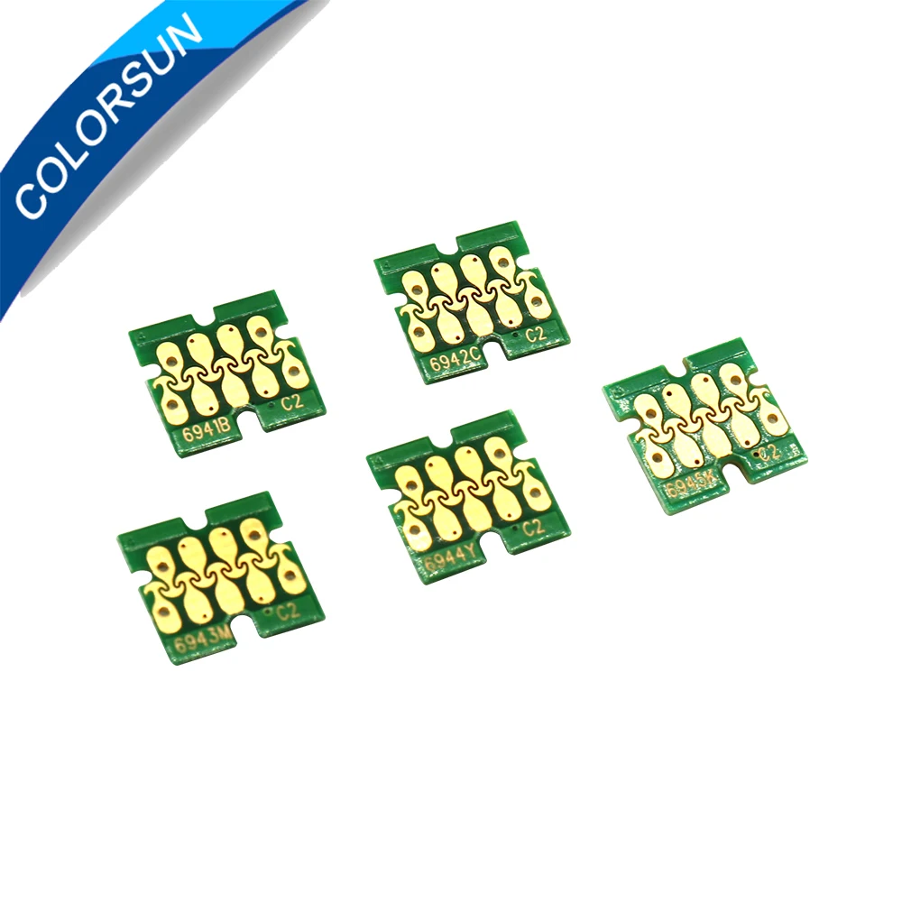 10 шт. чипы для Epson T3000/T5000/T7000/T3070/T5070/T7070/T3200/T5200/T7200/T3270/T5270/T7270 | Компьютеры и офис