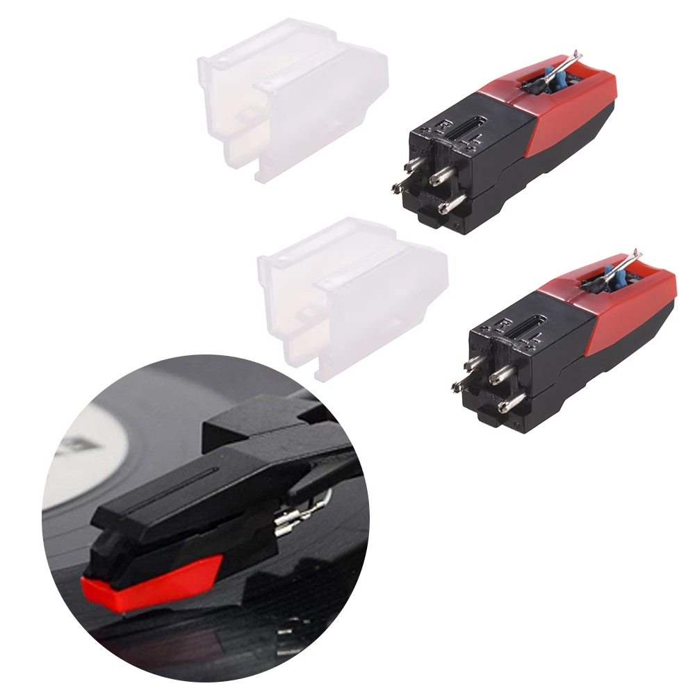 Набор из 2 универсальных игл для проигрывателя|Детали и аксессуары электрических