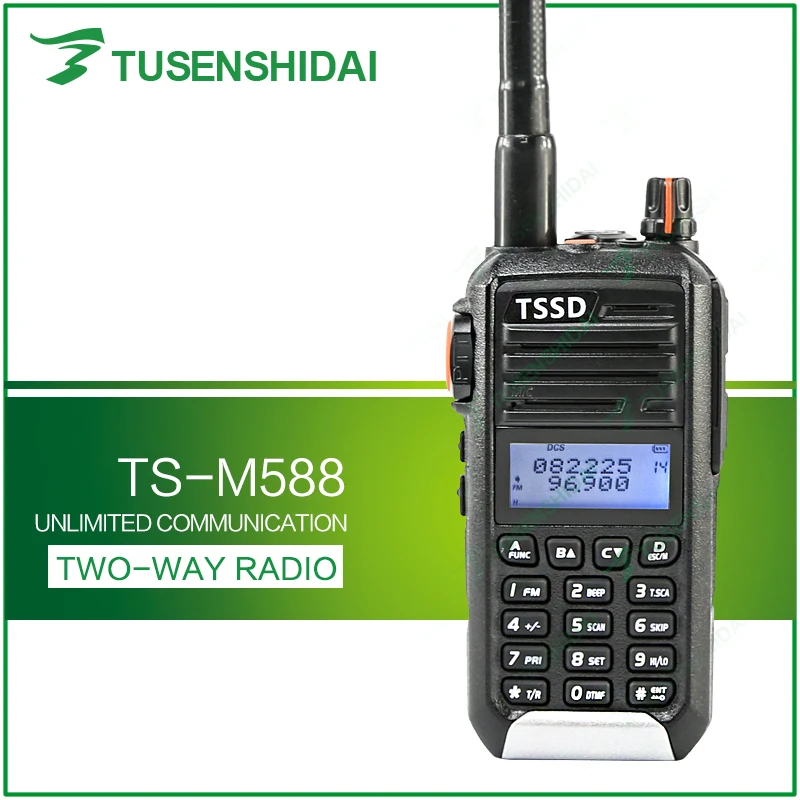 Радиостанция короткой волны VHF 66 88 МГц приемопередатчик рация TS M588|walkie talkie|radio