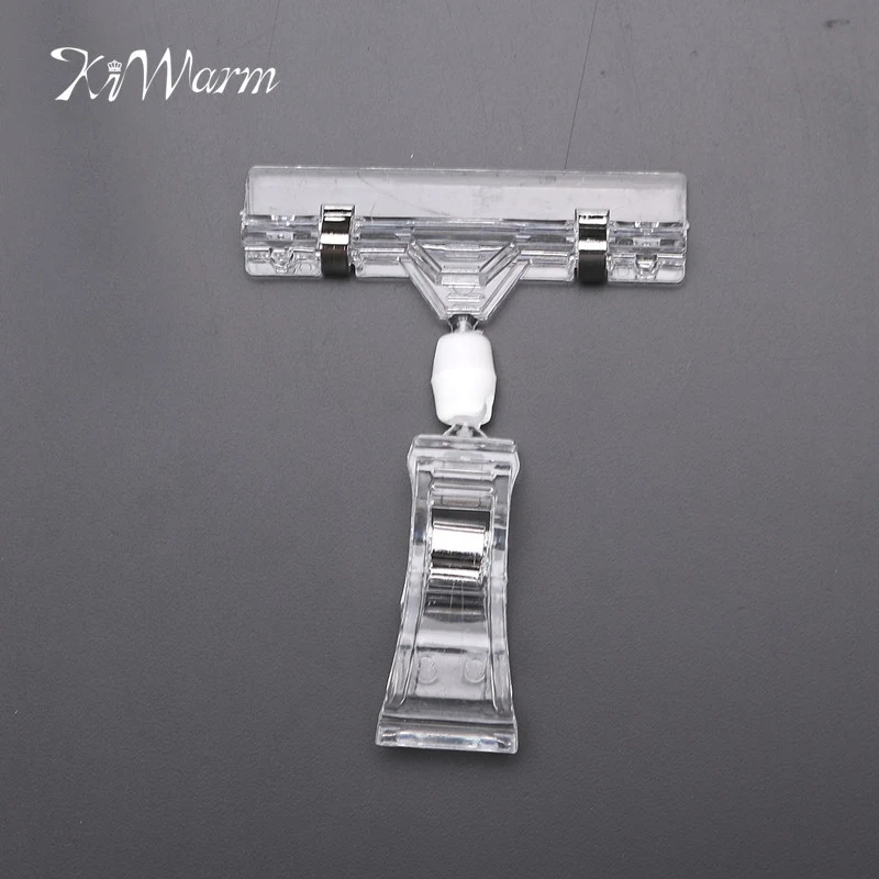 12 шт. высокое качество пластиковый держатель для вывесок зажим рекламы этикетка