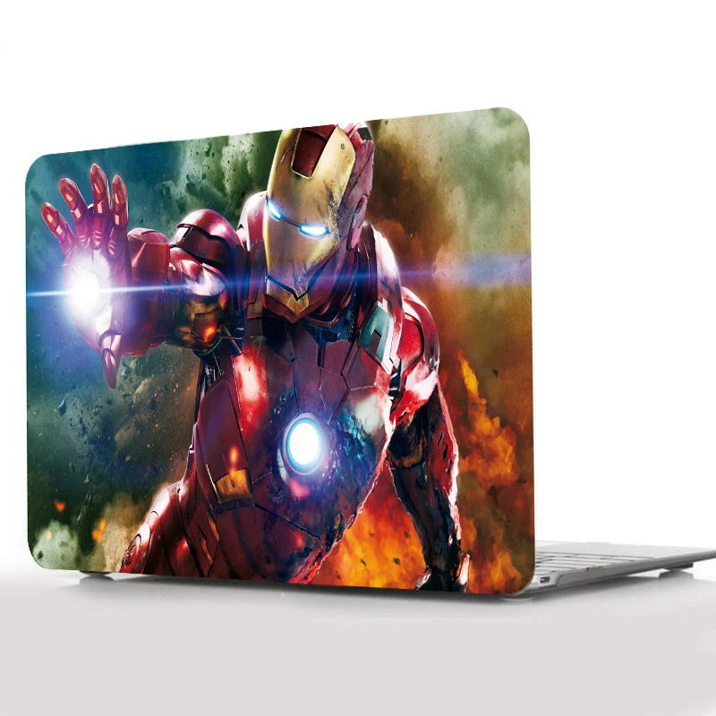 Масло серии Картина Жесткий чехол + крышка клавиатуры для Apple Macbook Pro 13/15 Air 11 13 3 Retina