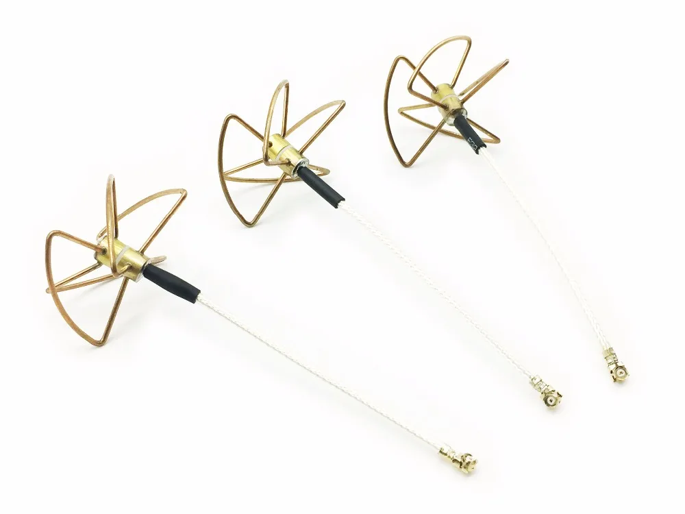 HGLRC 7 5 см 2.5dBi 3dBi 8G 4 лист RHCP Микро Клевер антенна IPX UFL для Mini FPV VTX INNOVA 2 шт.|clover antenna|rhcp