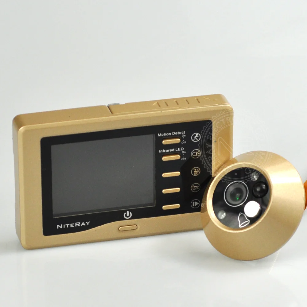 Дверной звонок видео 3 дюймовый ЖК цифровой дверной глазок глазок|cameras camera|camera