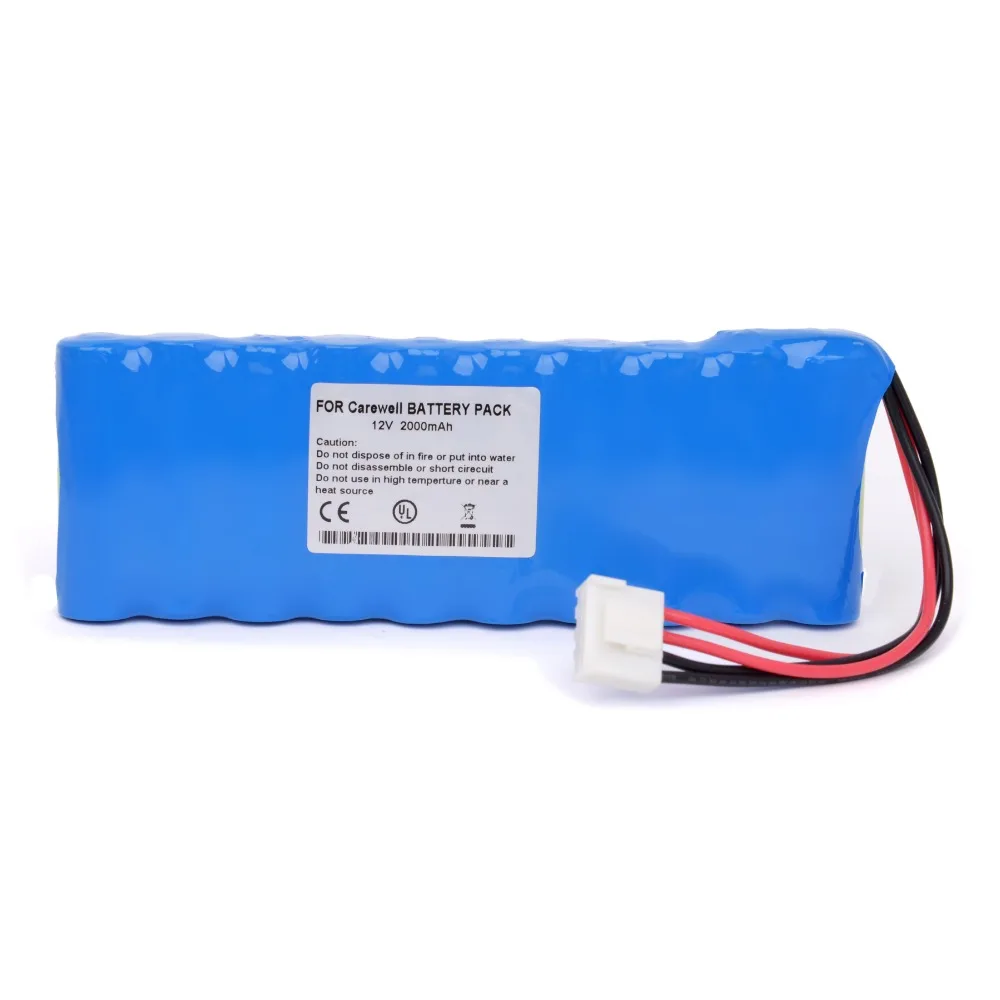 Топ 2000mAh новости аппарат электрокардиограмма батарея для CAREWELL ECG-1101 ECG-1101B ECG-1101G |