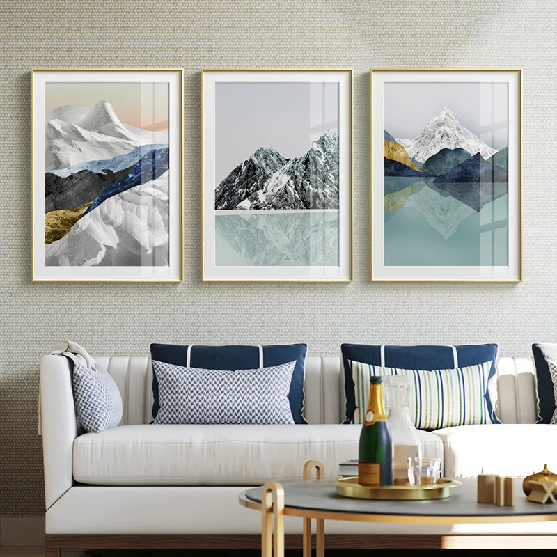 Modern Mountains All kinds Canvas Painting posters and prints wall pictures for living room art cuadros decoracion dormitorio | Дом и сад