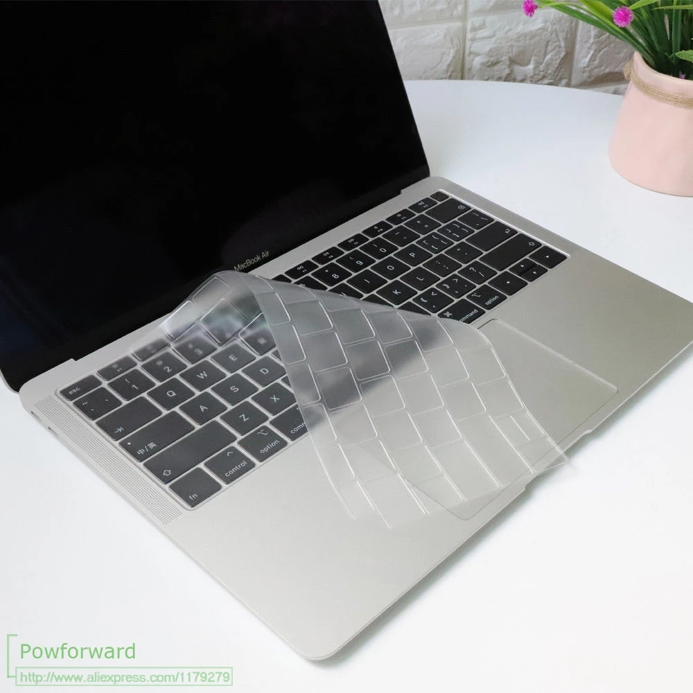 Защитный чехол для клавиатуры из ТПУ Apple macbook Air Pro с Retina 11 12 13 15 17 Touch Bar 3 4 2014 2015 2018