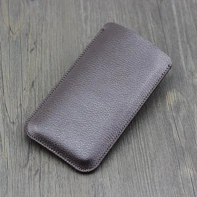 Litchi dark brown Универсальный чехол-кобура для телефона, прямой кожаный чехол, Ретро стиль, простой стиль, для Xiaomi mi Mix 2 mi x2 5,99, чехол mi x2s - Цвет: Litchi dark brown