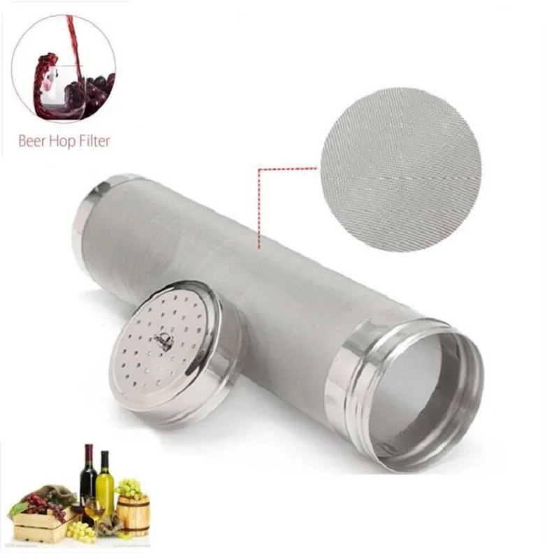 

Various shapes 304 Stainless Steel Hop Spider Strainer 300 Micron Filtering for Brew Kettle Homebrew Beer Pellet Hop Filter