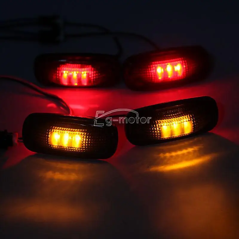 4 шт./комплект Светодиодные Габаритные огни DODGE RAM 2003 2009-3500 | Автомобили и мотоциклы