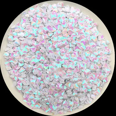 3mm Diamond 20 г/упак. AB белый мульти размер Звезда Сердце Луна точка бабочка Блестки для ногтей Блестки для маникюра блестки, свадебные конфетти украшения - Цвет: 3mm Diamond