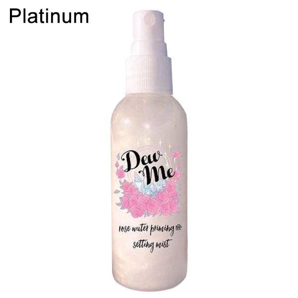 Увлажняющий спрей для лица база макияжа розовая вода блестящий праймер