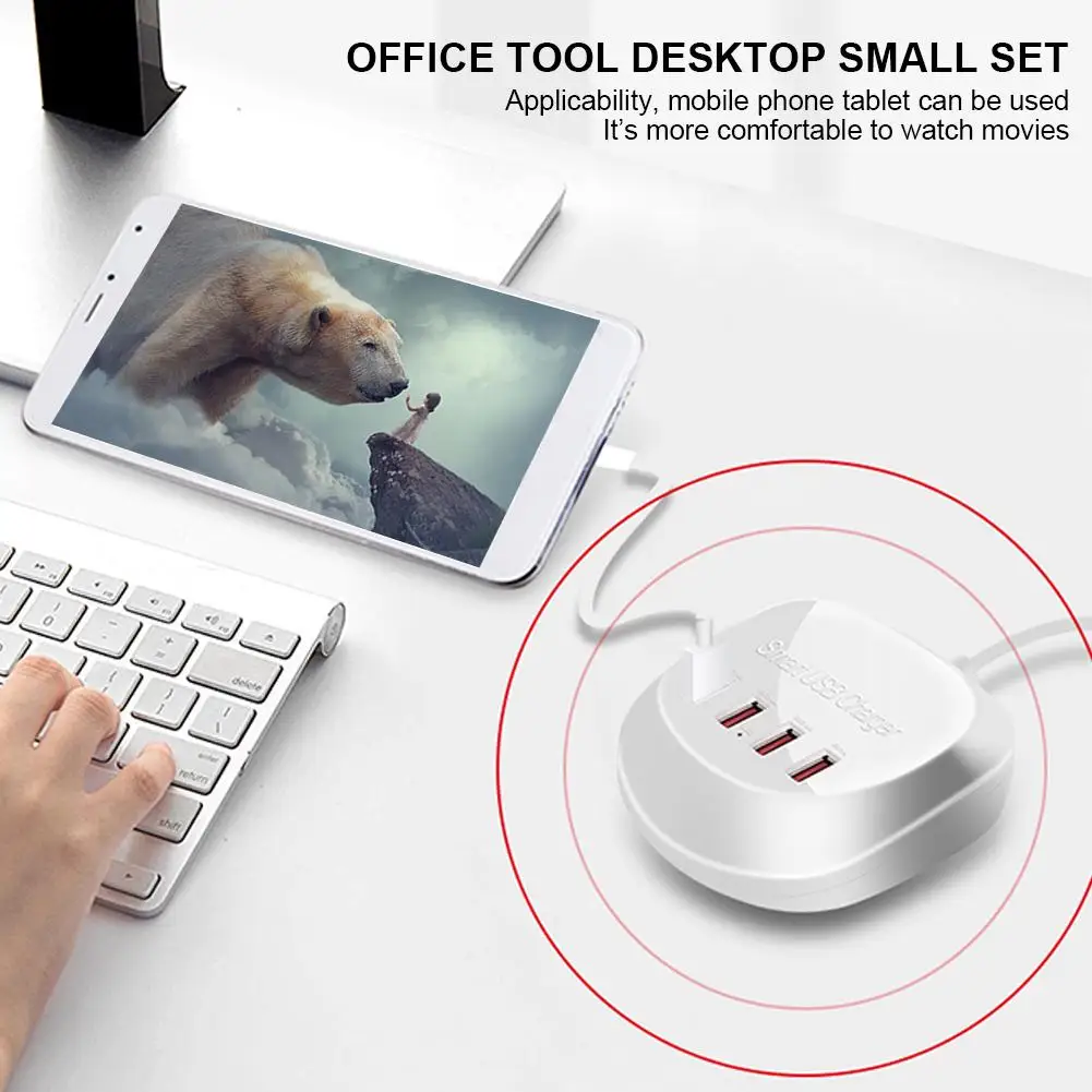 4 Порты и разъёмы зарядное устройство usb multi отточить Зарядное устройство Универсальный держатель для мобильного телефона для рабочего стола, настенные домашние зарядные устройства Док станция Европа США Великобритания Австралия штекер