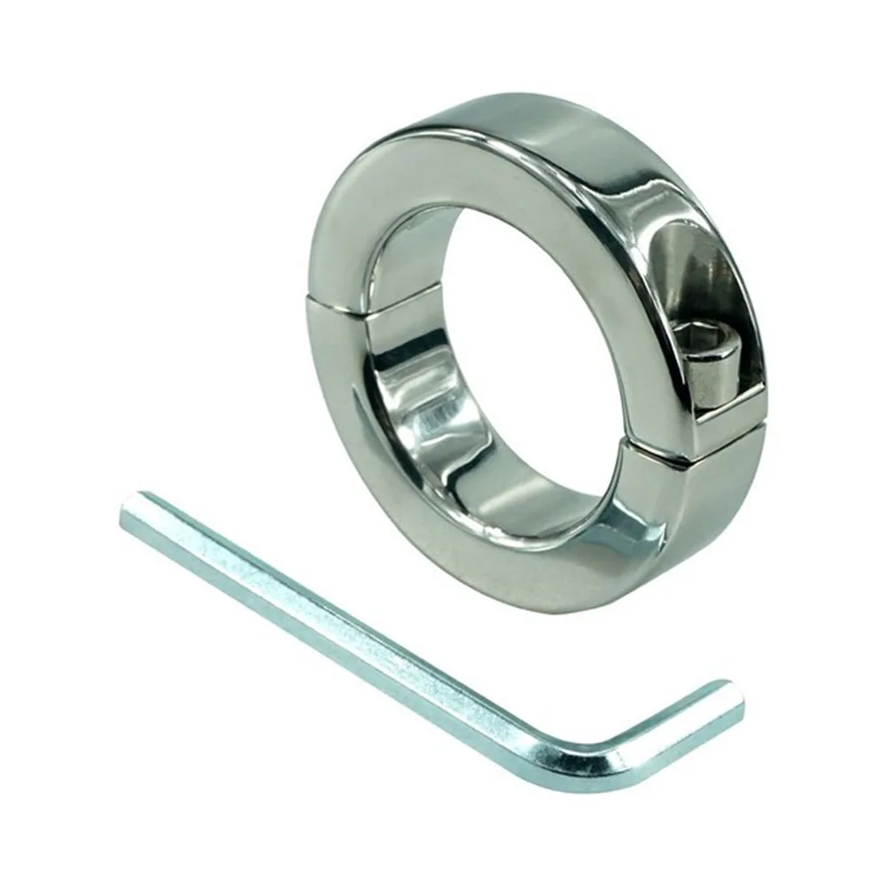 Подвеска из нержавеющей стали с шариком для растяжки мошонки удерживающее пенис