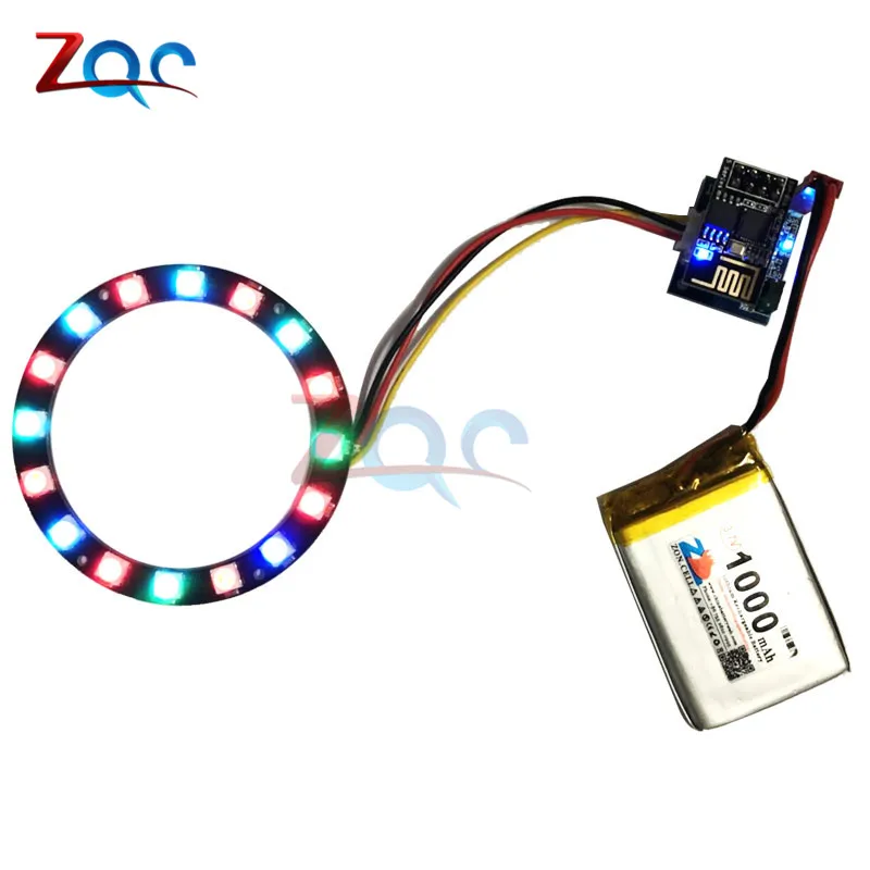 ESP8266 Φ RGB светодиодный контроллер Adpater WIFI модуль для Arduino IDE WS2812 WS2812B 16 бит