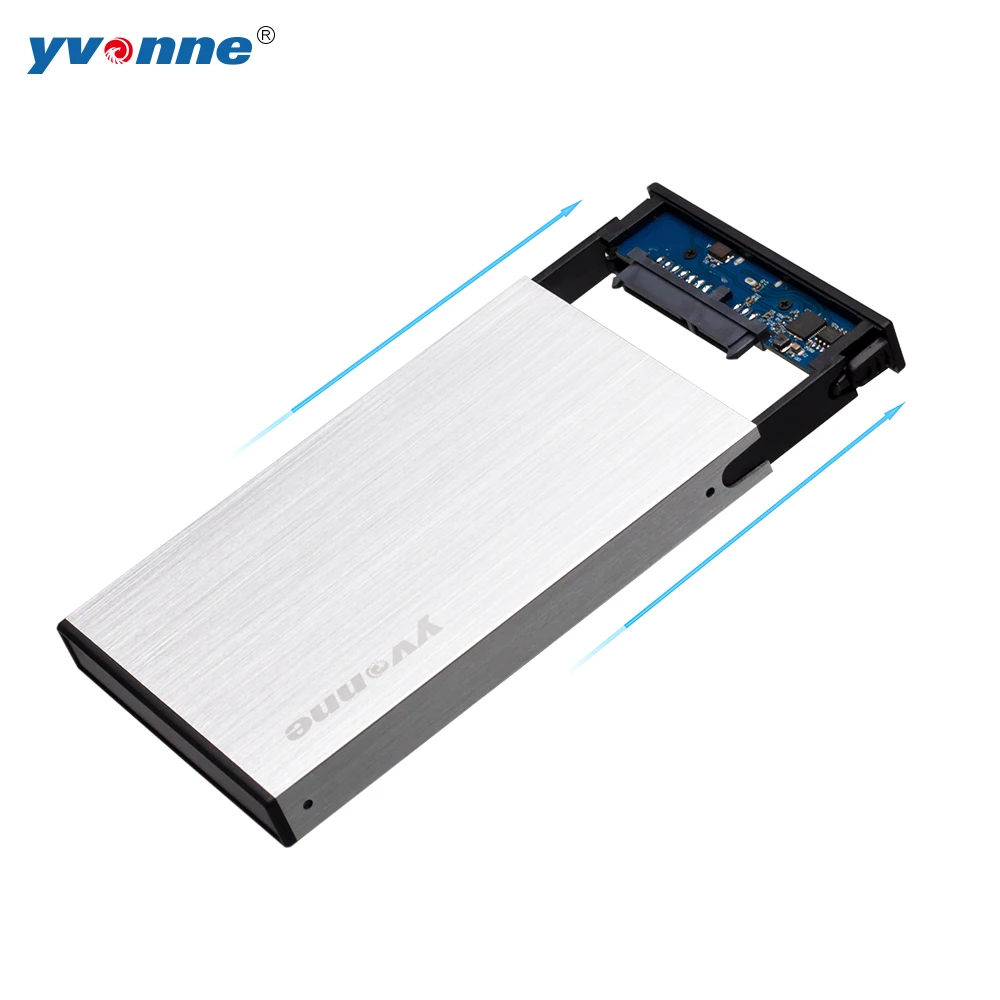 YvonneHD218 2," HDD/корпус SSD, HDD 7/9,5 мм с Windows 98SE/ME/2000/XP/VISTA/7 и Mac с SATA к USB 3,0