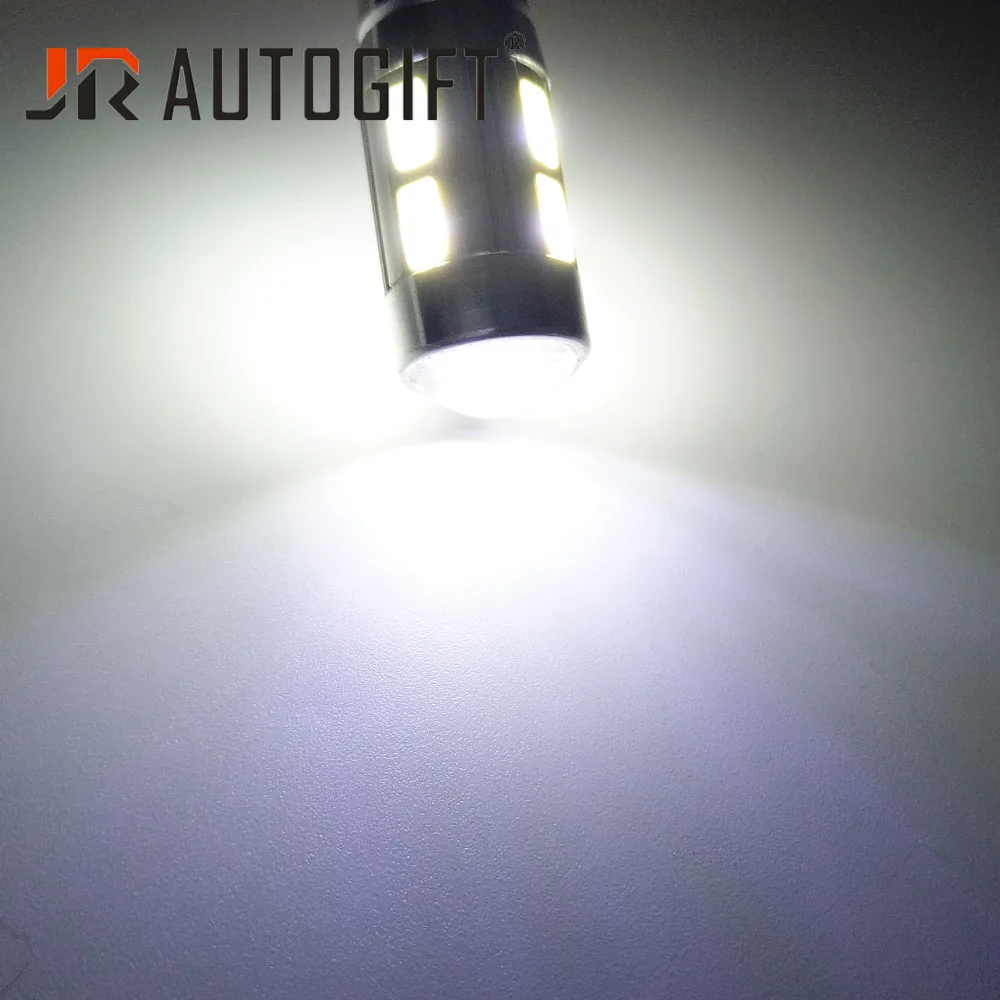 50x автостайлинг Автомобильный светодиодный T10 194 W5W Canbus 10 SMD 5630 Светодиодный ная