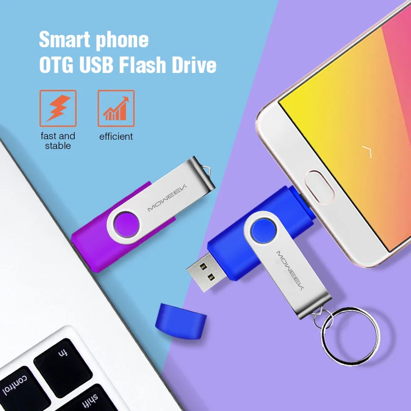 Moweek флеш накопитель otg usb 4 ГБ 8 16 32 64 для мобильного телефона android 2 0 флешка|USB флэш-накопители| |