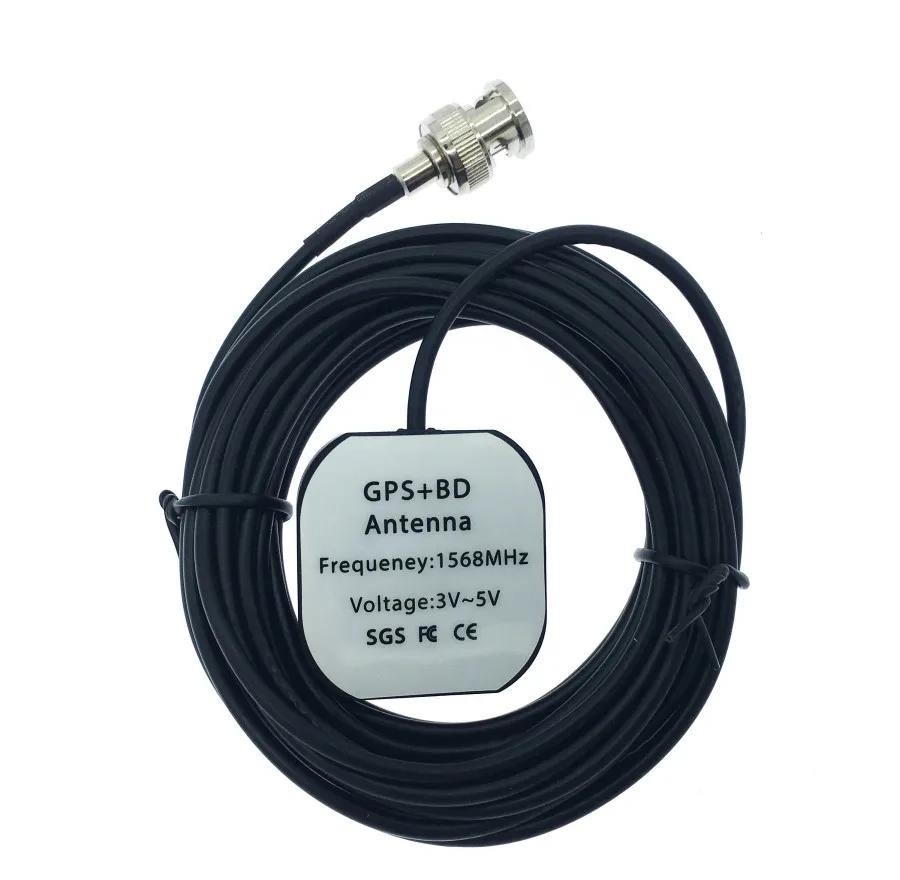 Автомобильная GPS Beidou Антенна GPS приемник автомобильный DVD с интерфейсом BNC с высоким коэффициентом усиления внешняя Активная Антенна RG174 для автомобильной навигации
