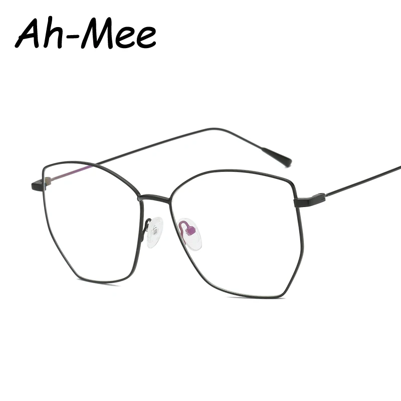 Модные квадратные оправы для очков Женские в ретро стиле по рецепту мужские